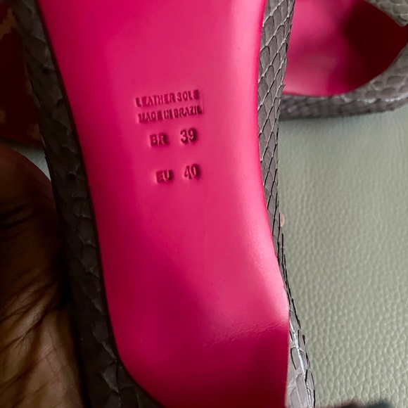 Zeferino python gray pump. Braziel brand - Picture 5 of 6